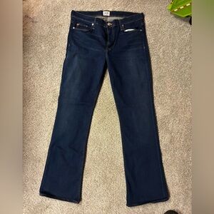 Hudson Jeans Dark Blue Flare Leg Denim